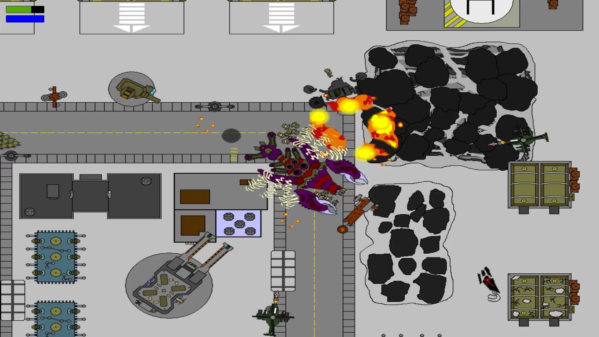 Изображение игры: The Kaiju Offensive
