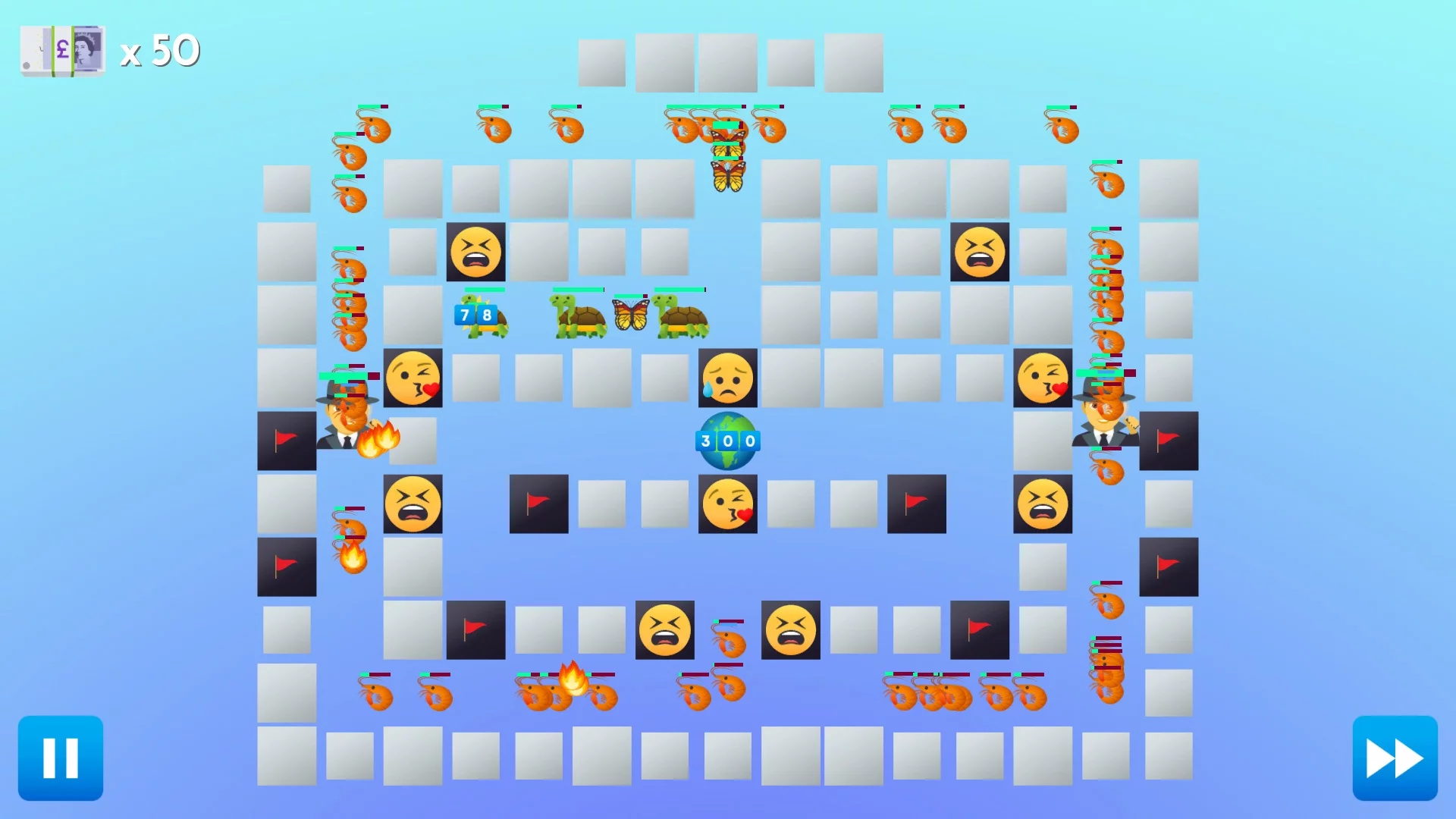 Изображение игры: Emoji TD