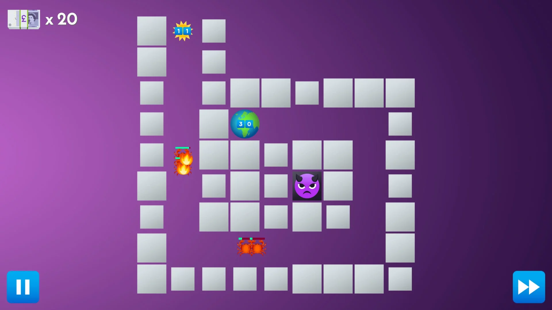 Изображение игры: Emoji TD