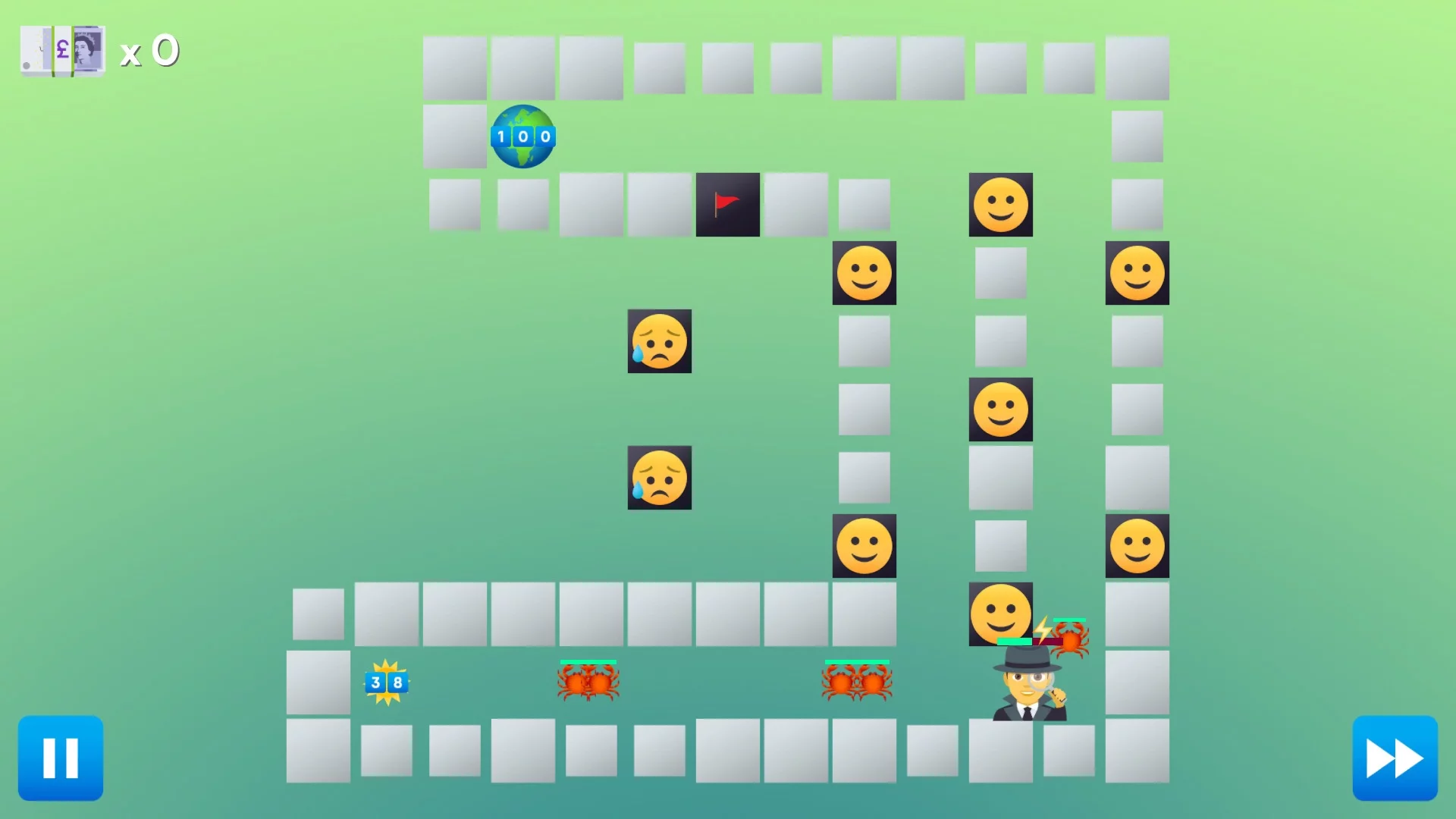 Изображение игры: Emoji TD