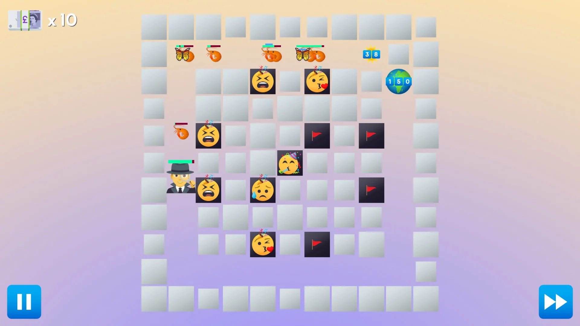 Изображение игры: Emoji TD