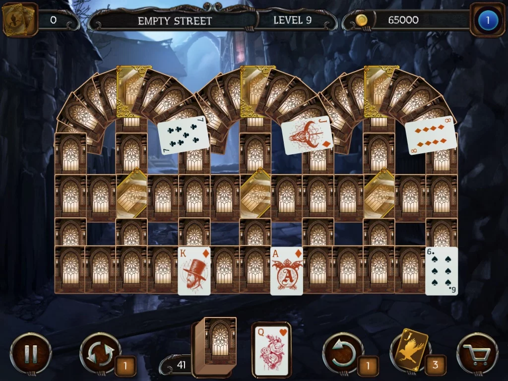 Изображение игры: Mystery Solitaire The Black Raven
