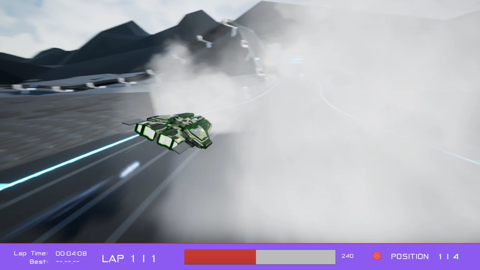 Изображение игры: Deep Race: Space