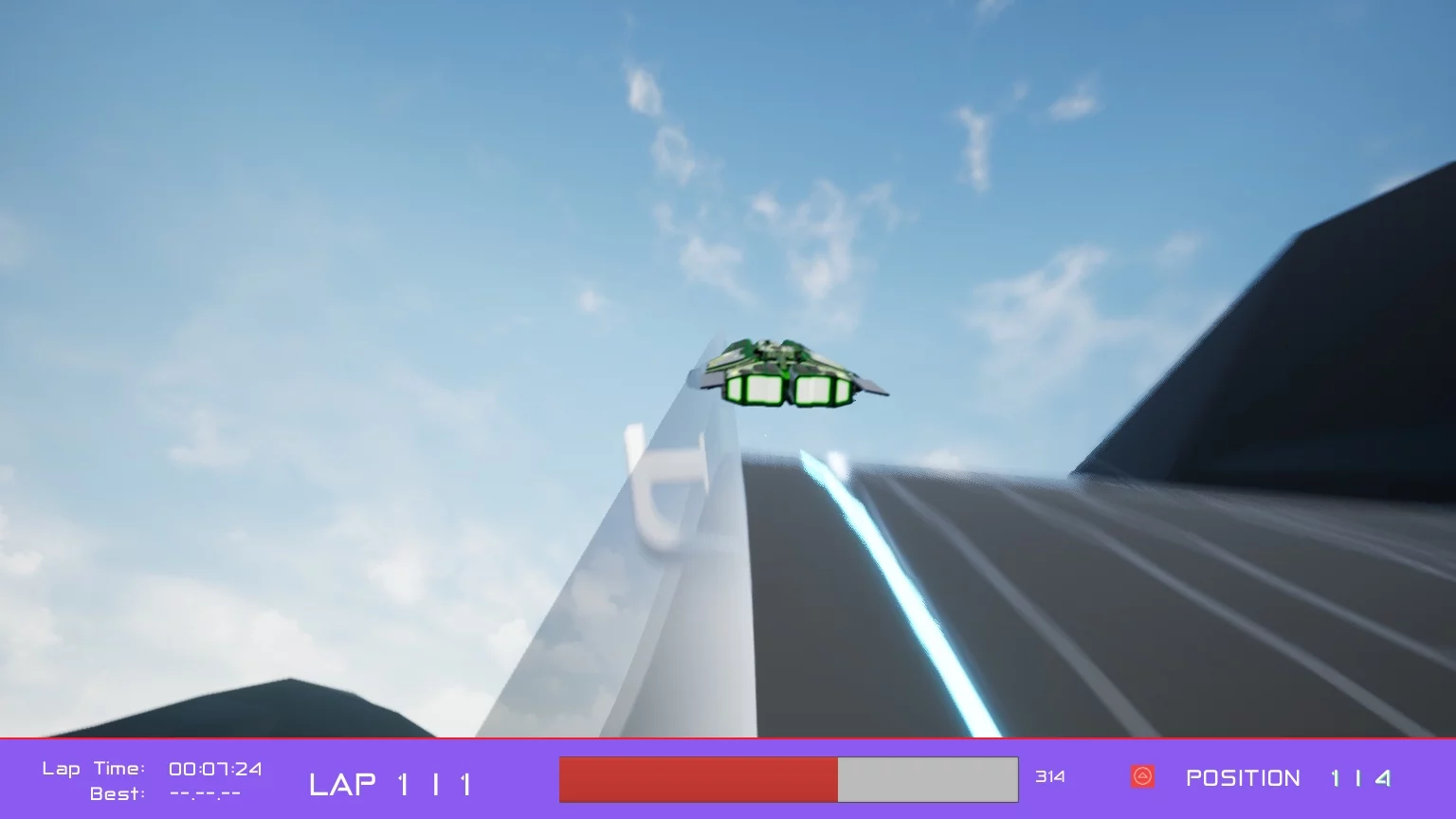 Изображение игры: Deep Race: Space