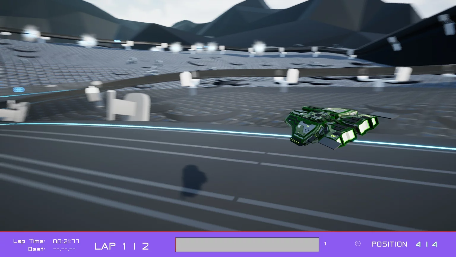 Изображение игры: Deep Race: Space