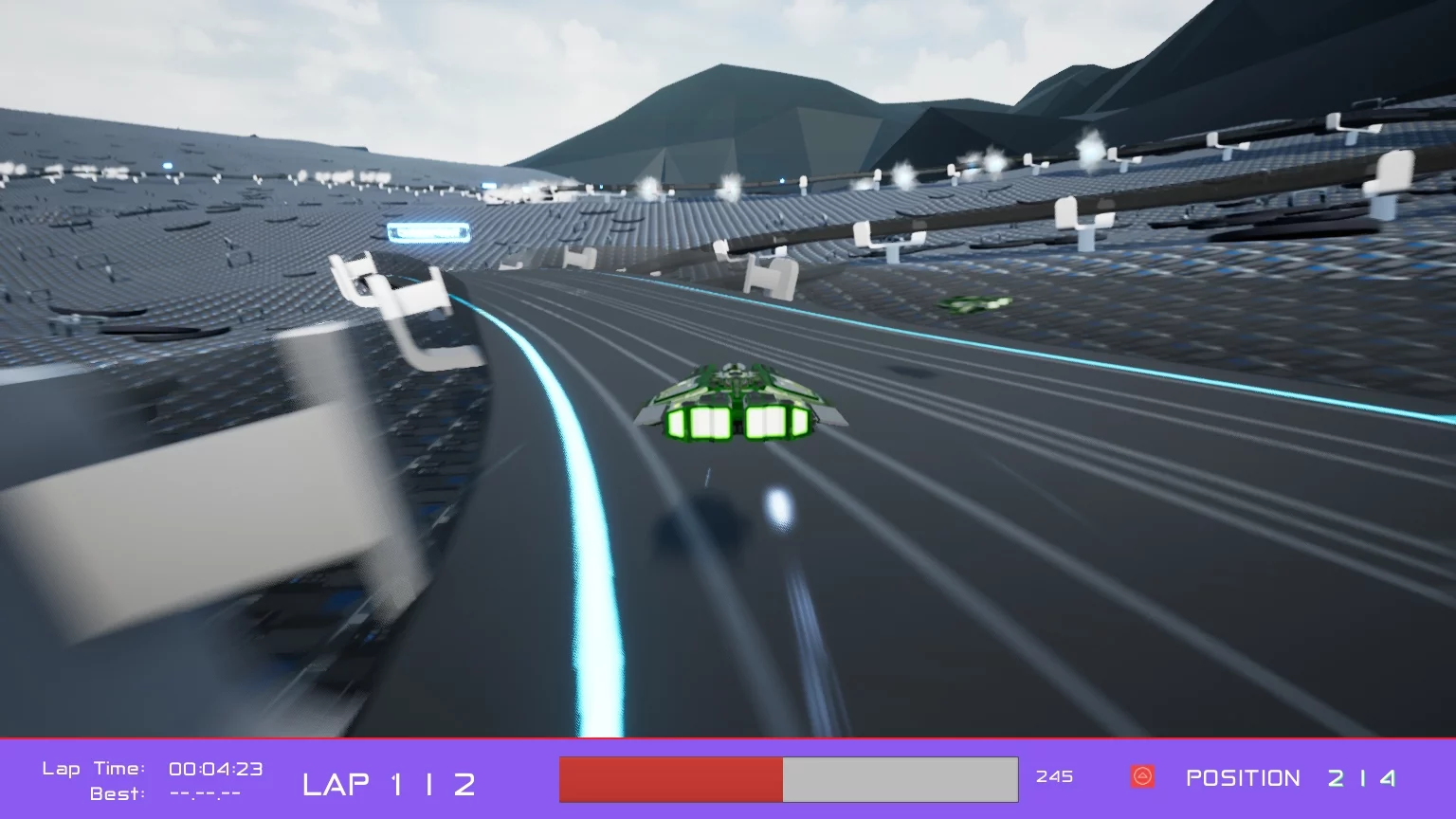 Изображение игры: Deep Race: Space