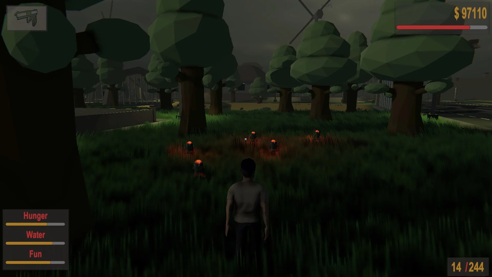 Изображение игры: Island Town Zombie Paradise