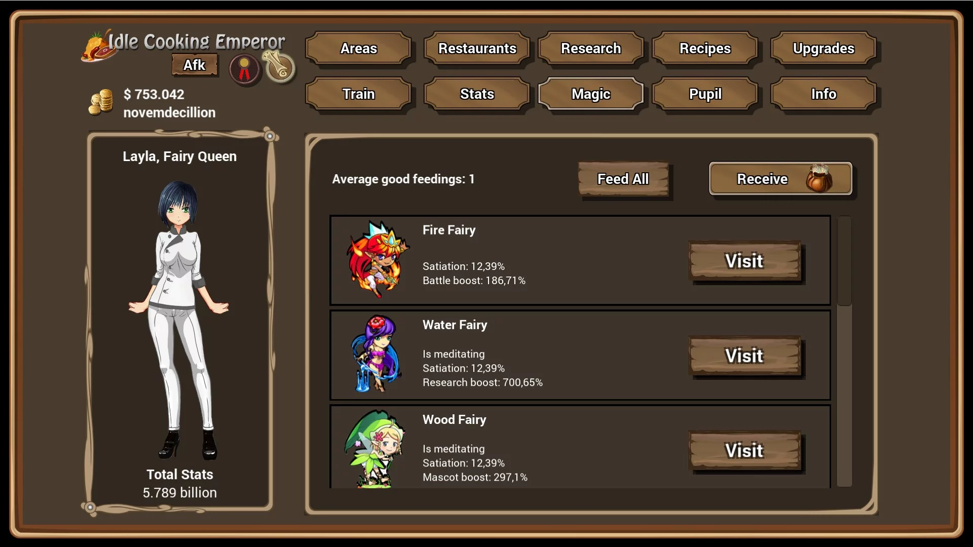 Изображение игры: Idle Cooking Emperor