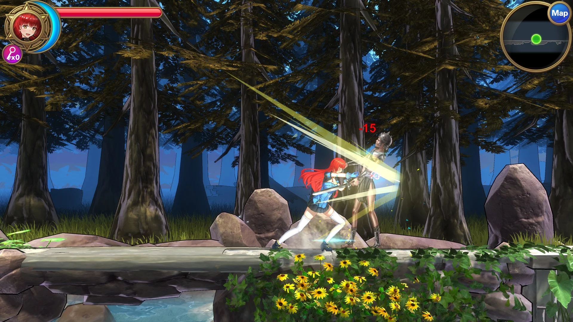 Изображение игры: Magical Girl Attack