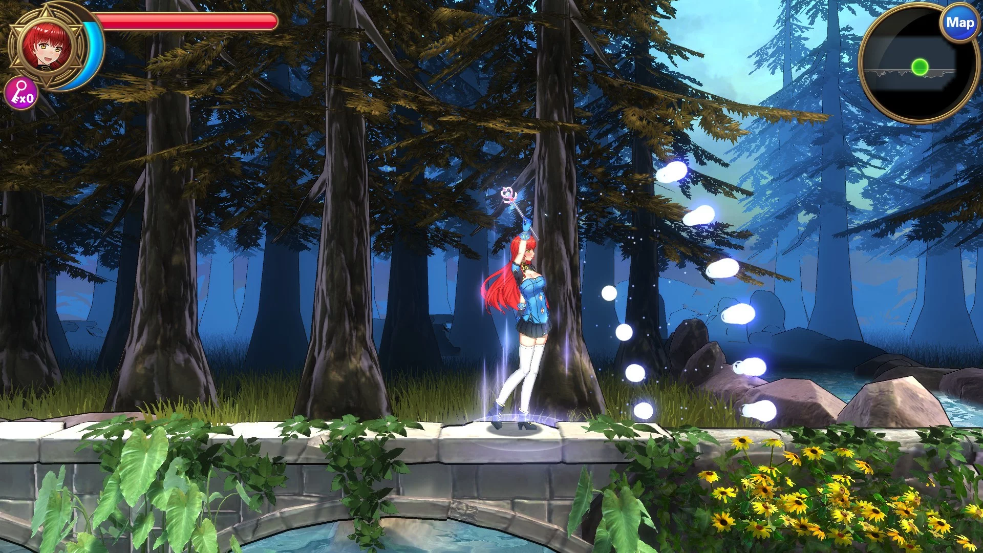 Изображение игры: Magical Girl Attack