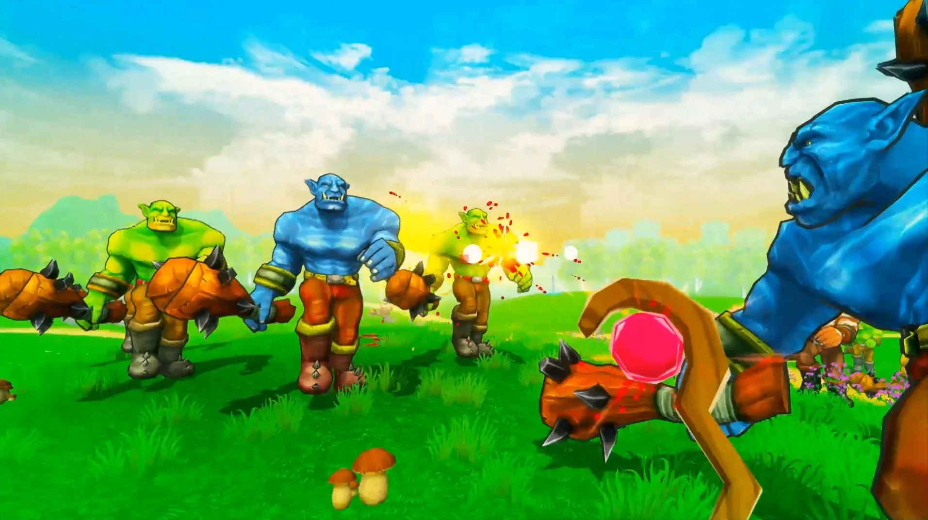 Изображение игры: Orc Raid