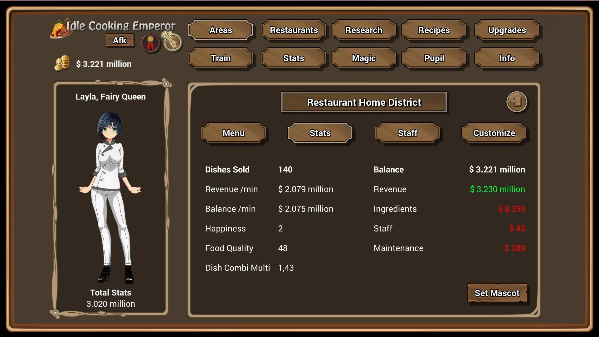 Изображение игры: Idle Cooking Emperor