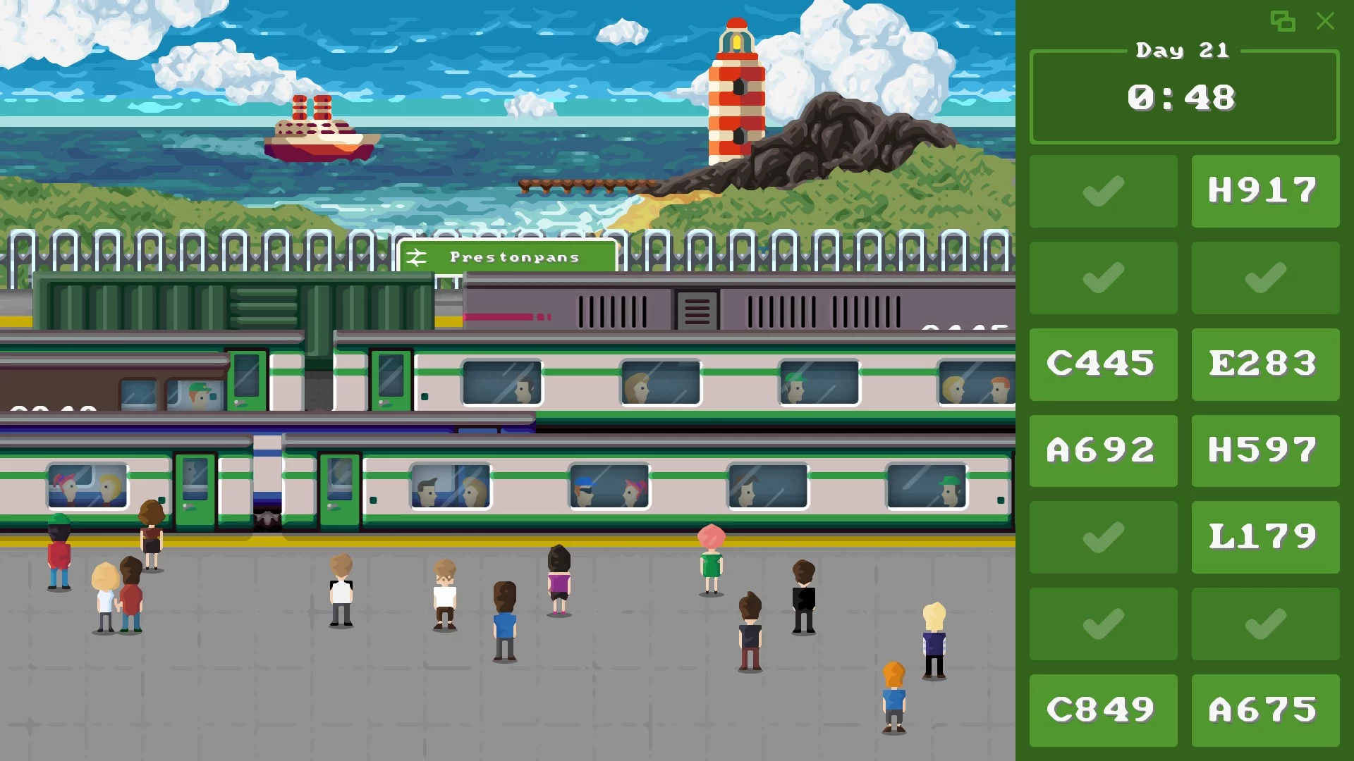 Изображение игры: Trainspotting Simulator