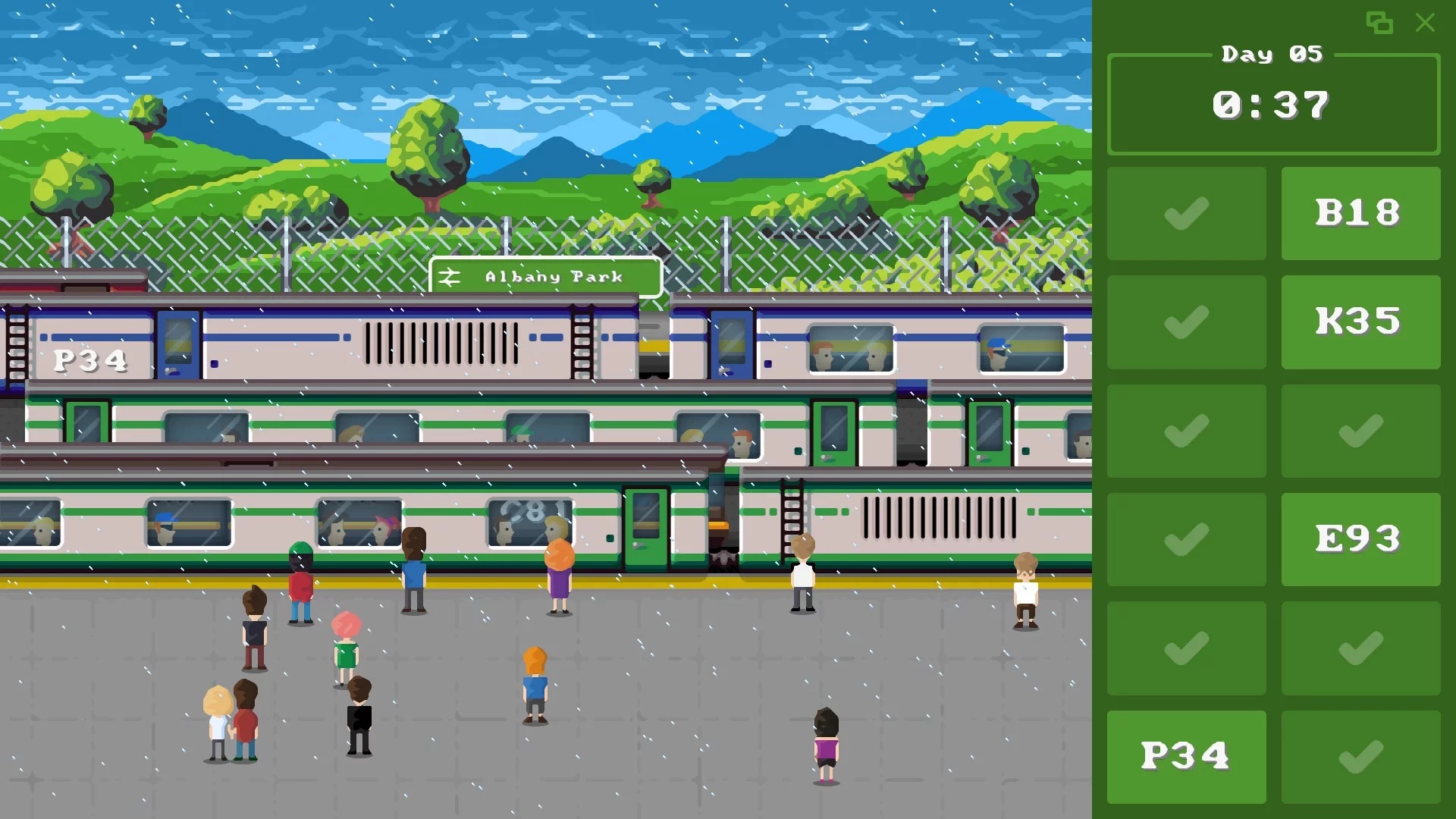 Изображение игры: Trainspotting Simulator