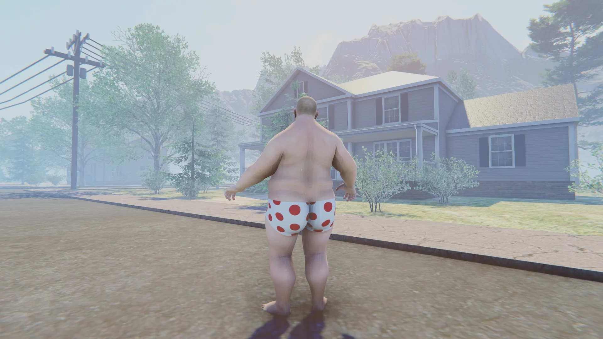Изображение игры: Fat Dude Simulator