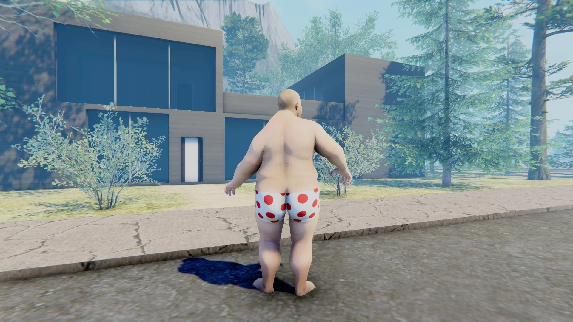 Изображение игры: Fat Dude Simulator
