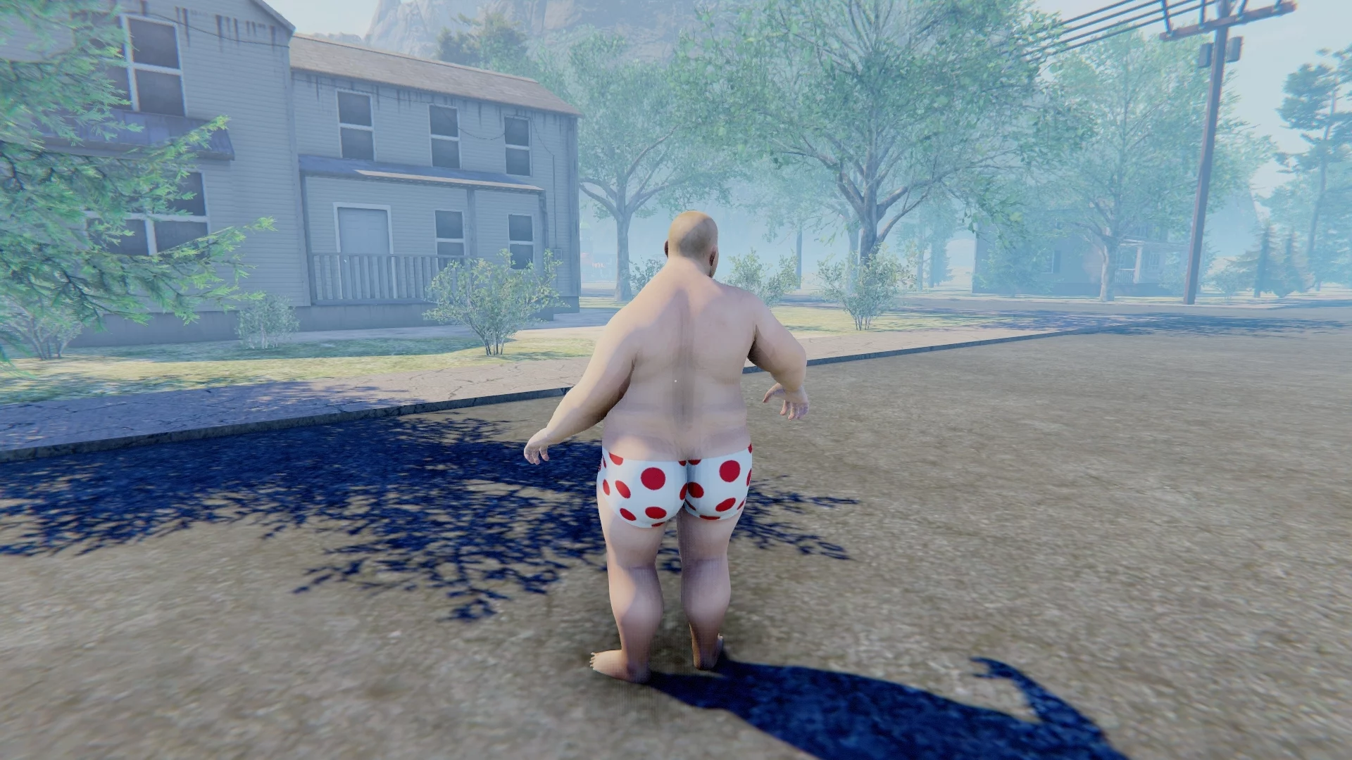 Изображение игры: Fat Dude Simulator