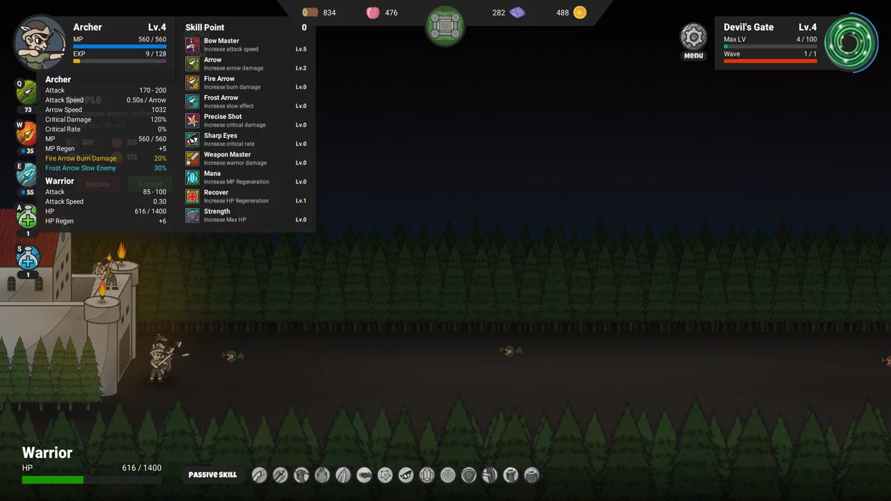 Изображение игры: The Defender: Farm and Castle