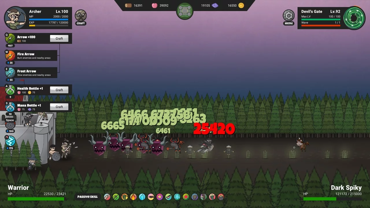 Изображение игры: The Defender: Farm and Castle