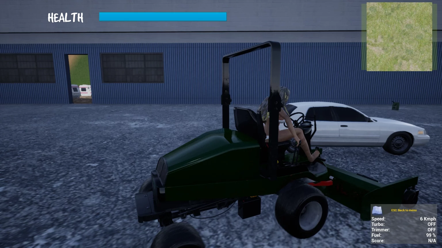 Изображение игры: Lawnmower Game 4: The Final Cut