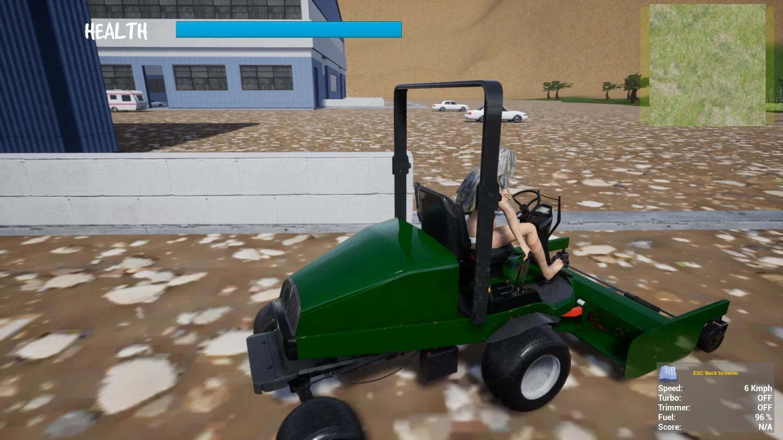 Изображение игры: Lawnmower Game 4: The Final Cut