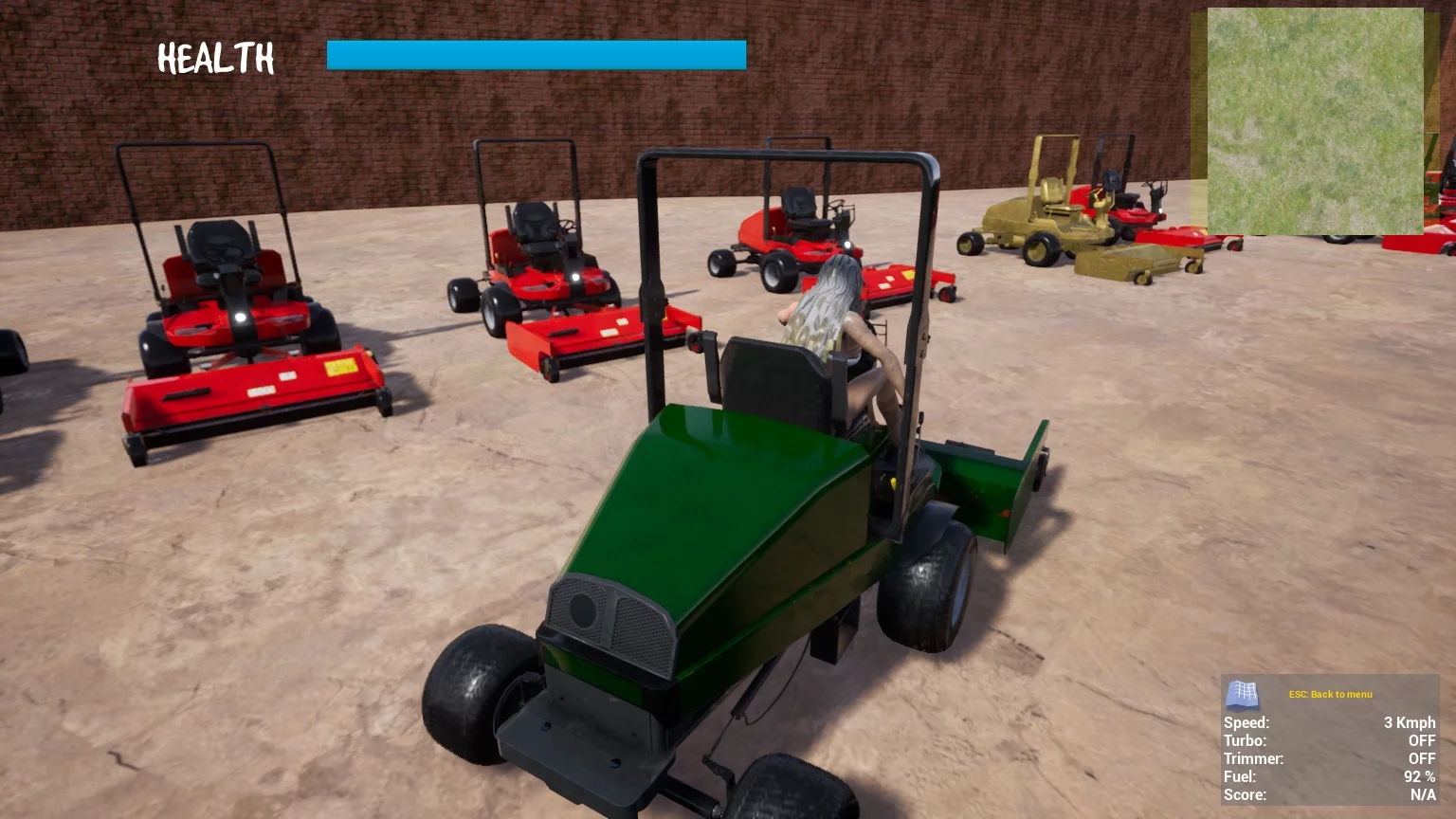 Изображение игры: Lawnmower Game 4: The Final Cut