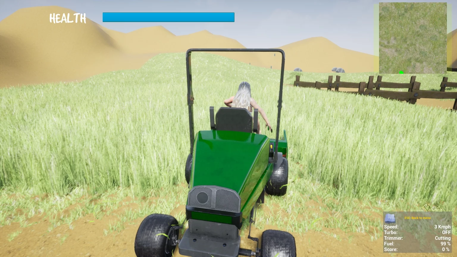 Изображение игры: Lawnmower Game 4: The Final Cut