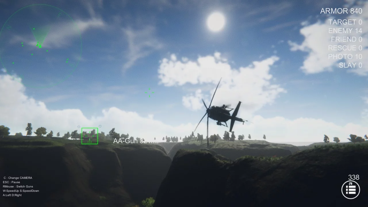 Изображение игры: Gunship Recon