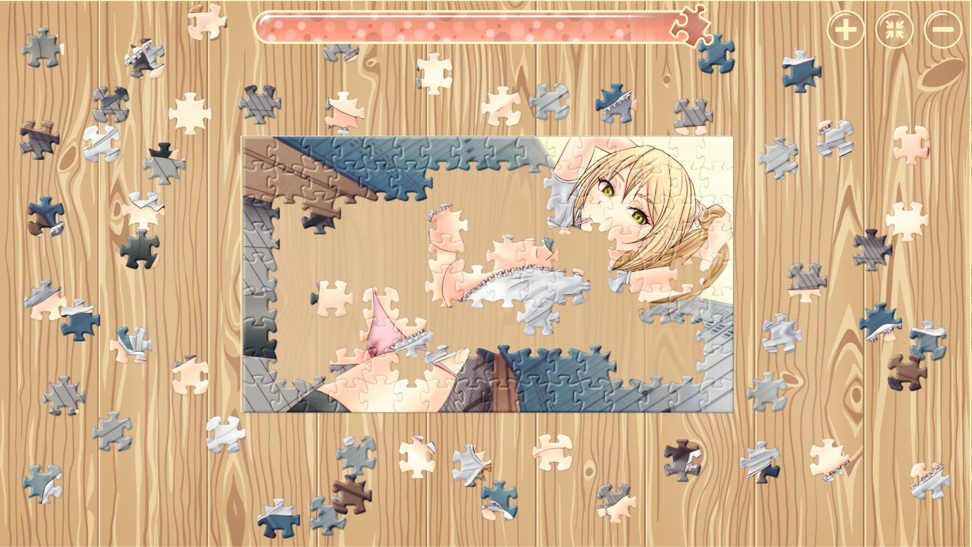 Изображение игры: PUZZLETIME: Lovely Girls