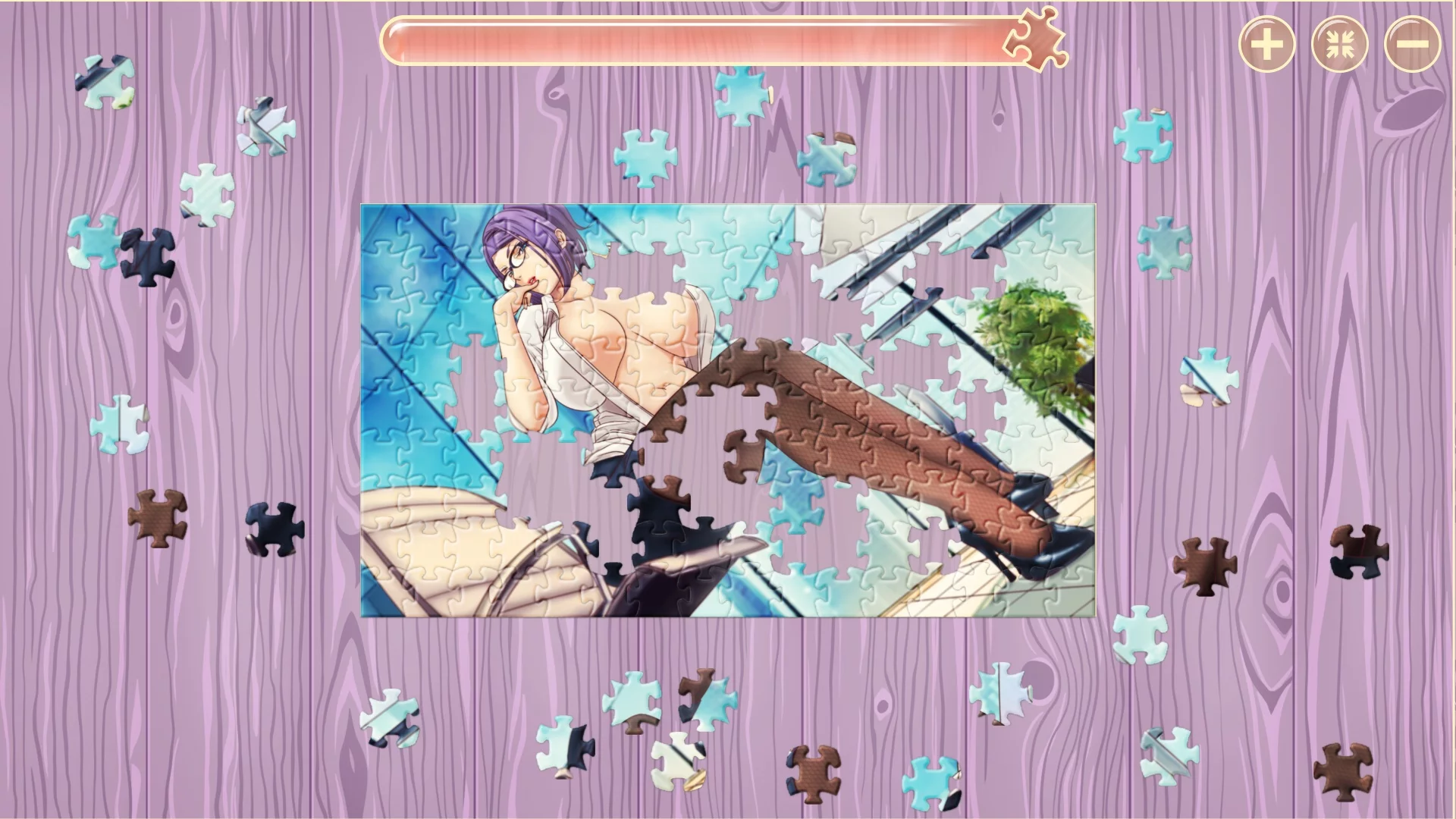 Изображение игры: PUZZLETIME: Lovely Girls