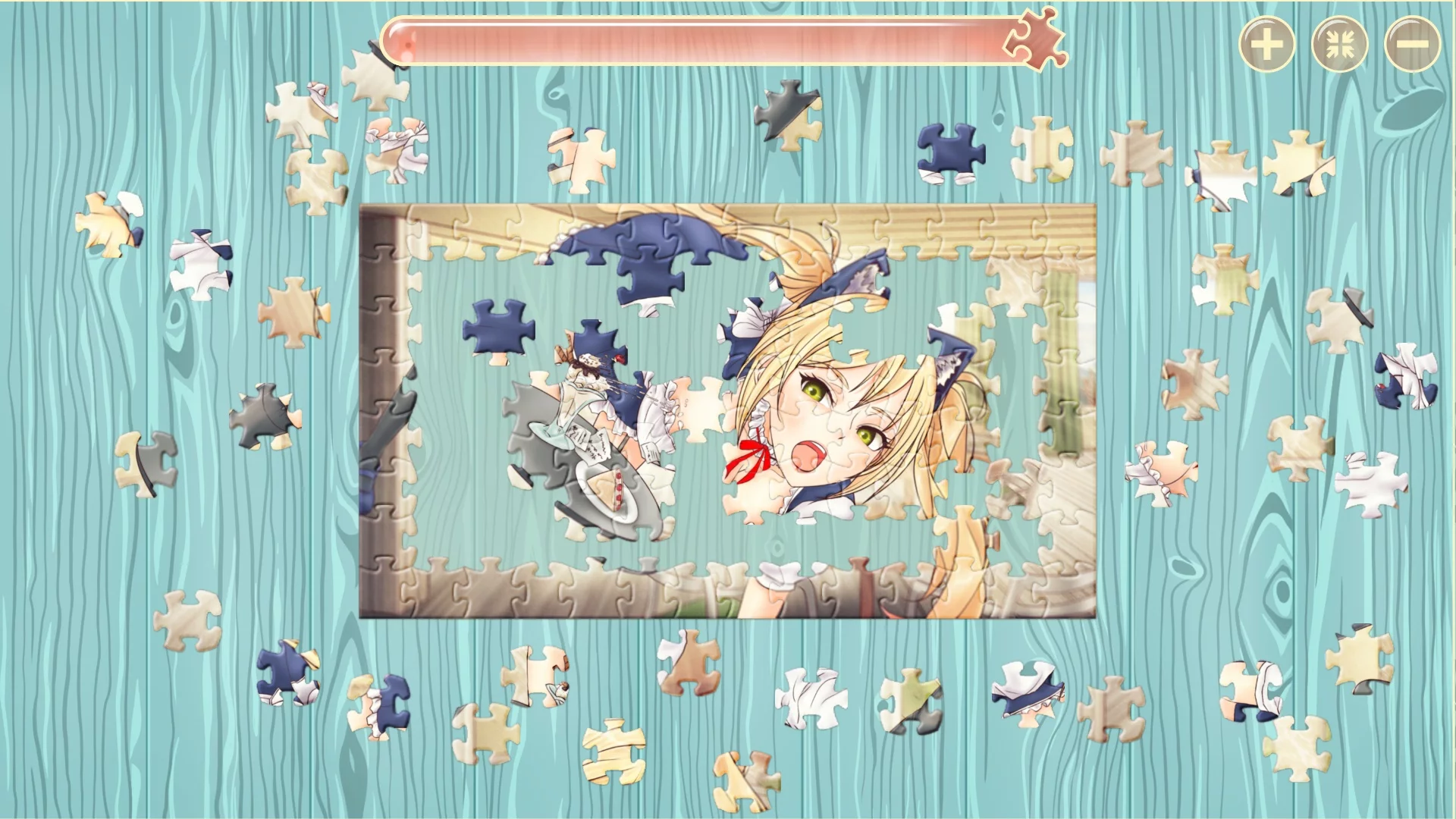 Изображение игры: PUZZLETIME: Lovely Girls