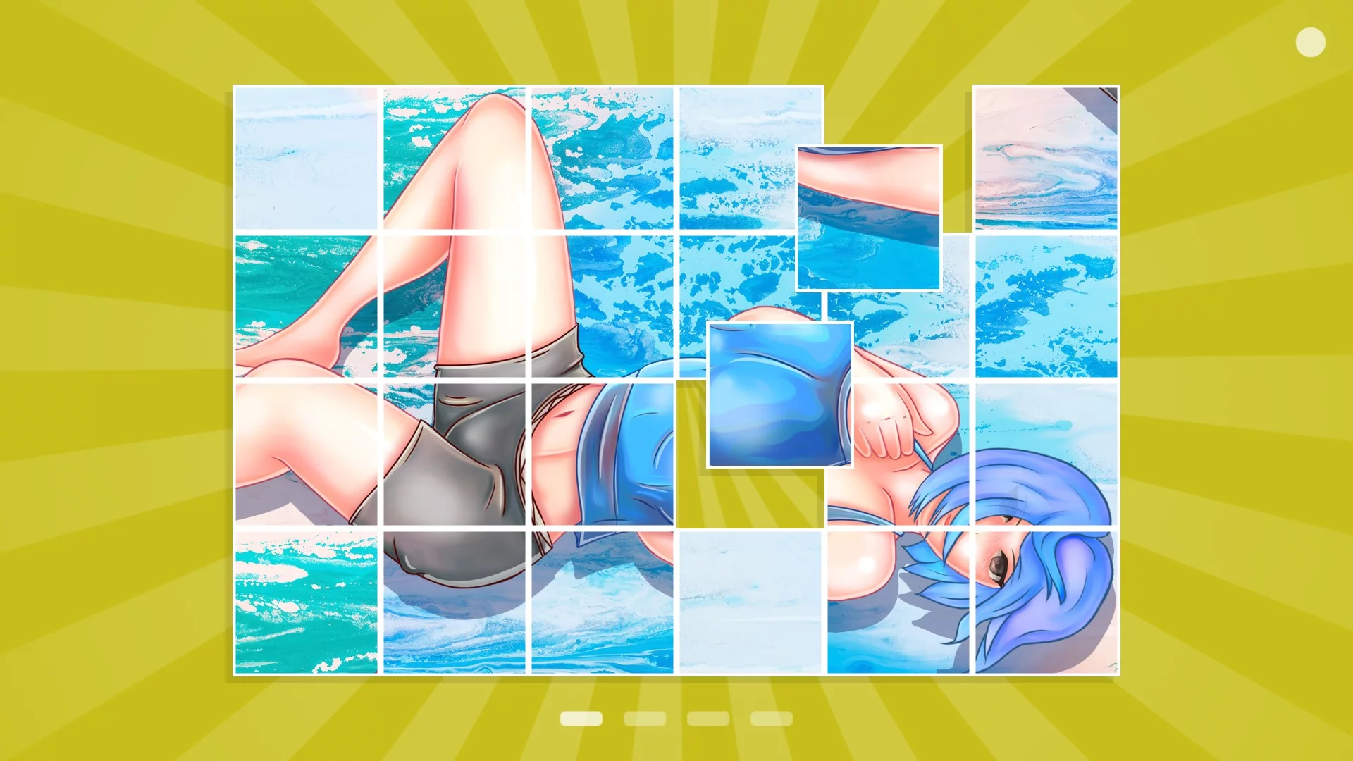 Изображение игры: Girls of Hentai Mosaic