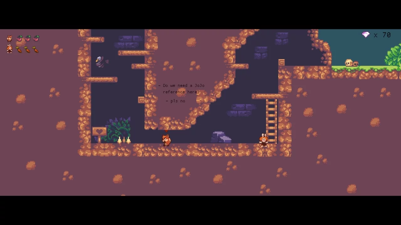 Изображение игры: Fox and Bunny