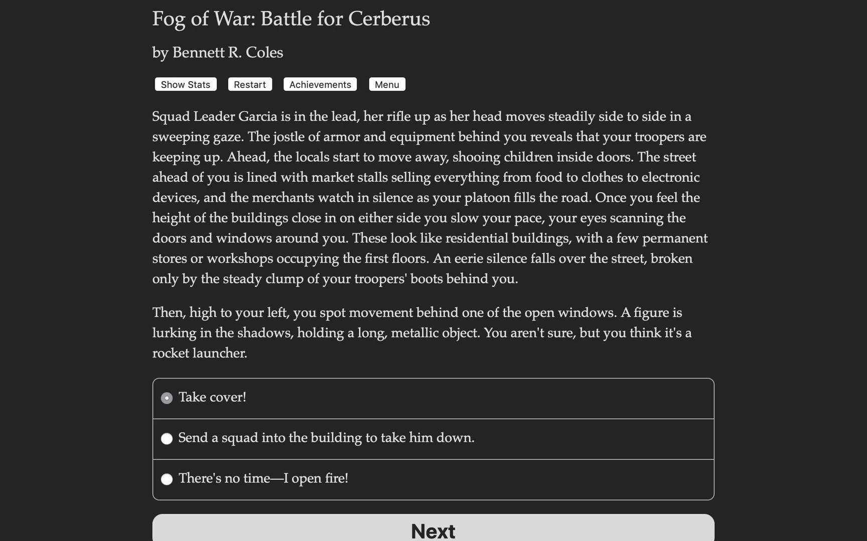Изображение игры: Fog of War: The Battle for Cerberus