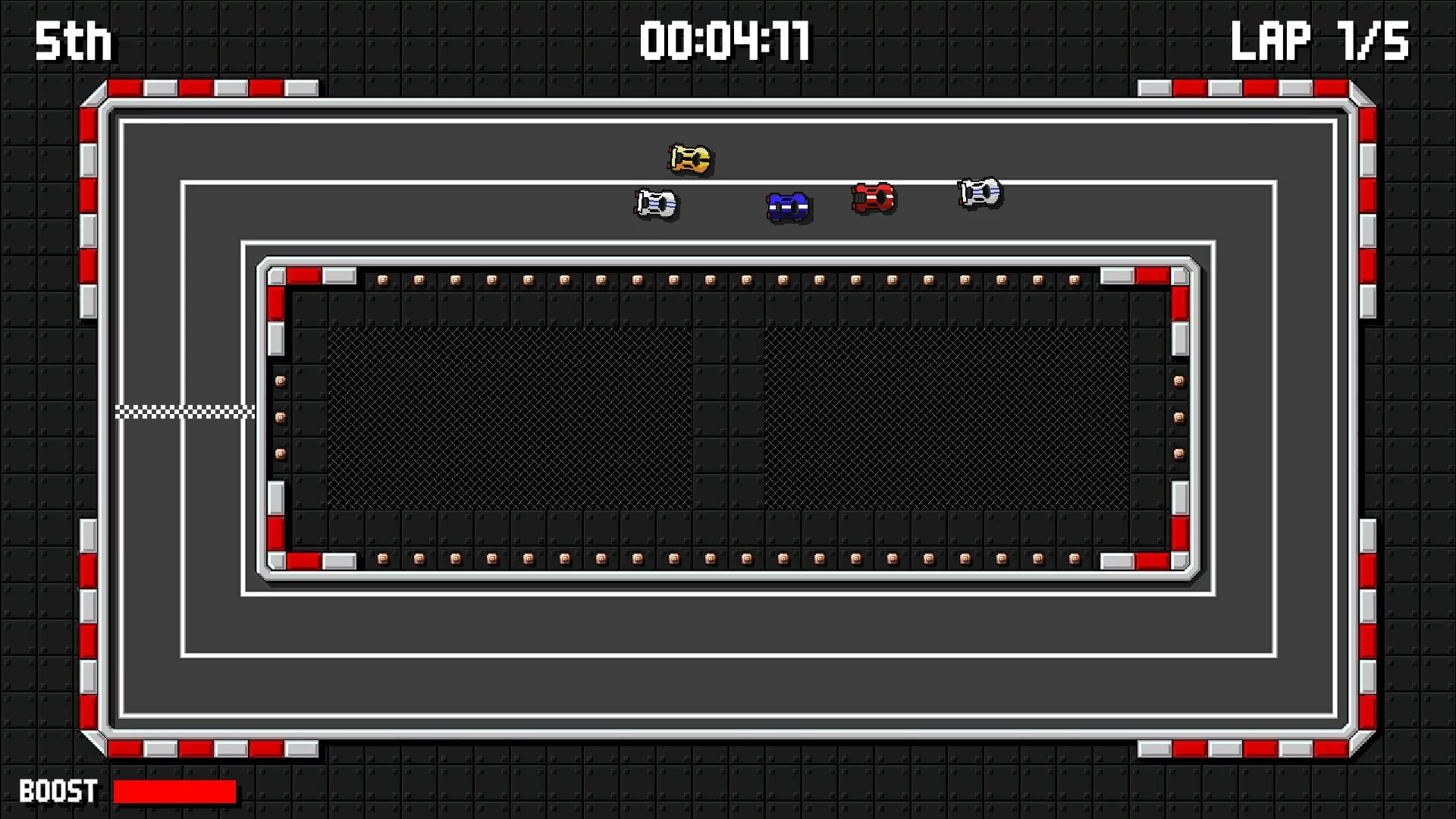 Изображение игры: Retro Pixel Racers
