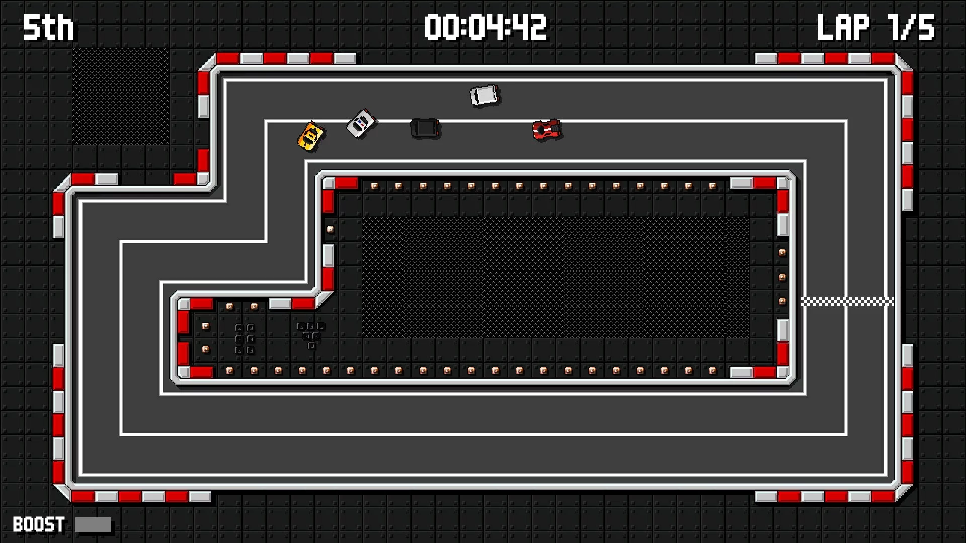 Изображение игры: Retro Pixel Racers