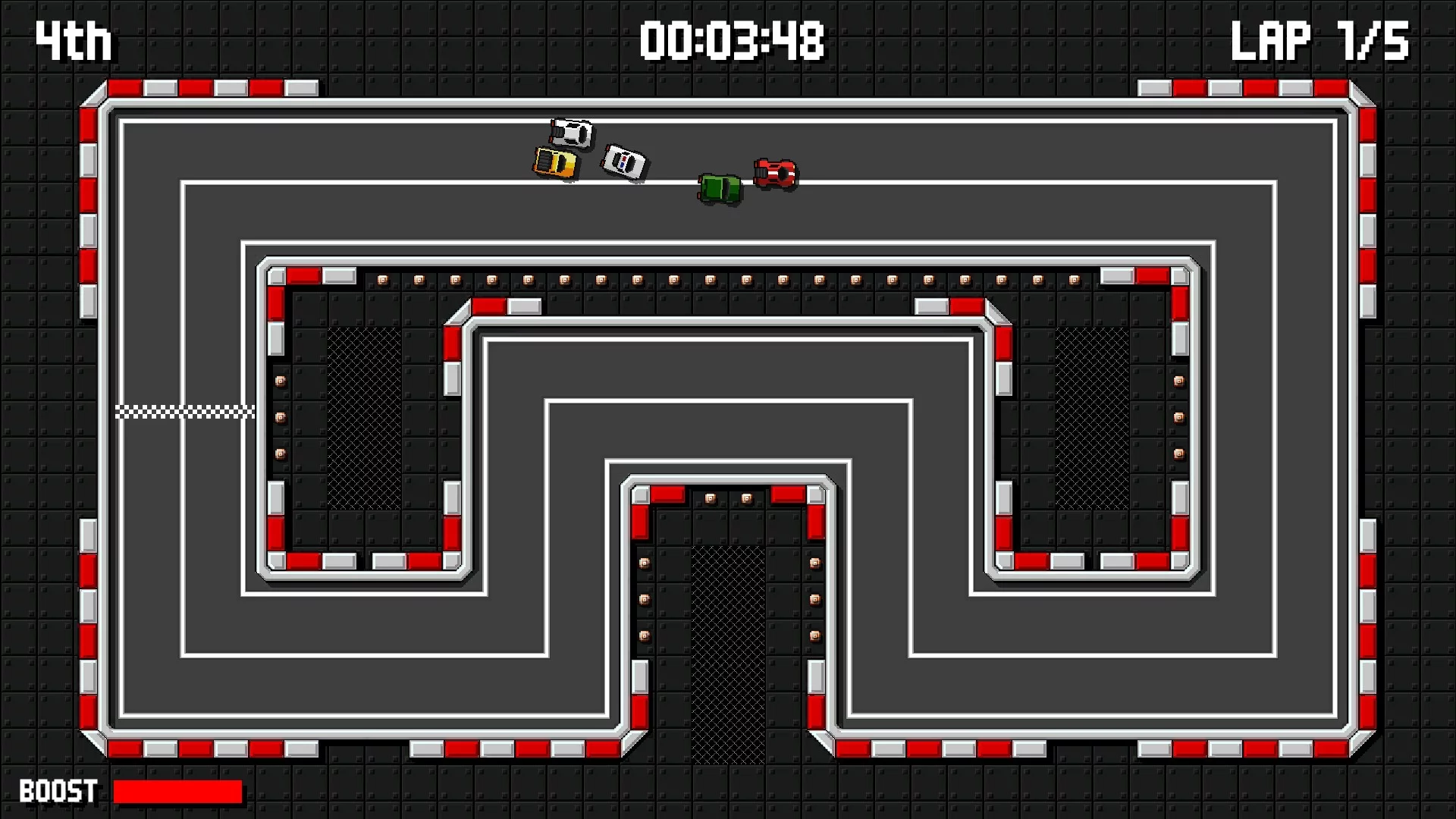 Изображение игры: Retro Pixel Racers