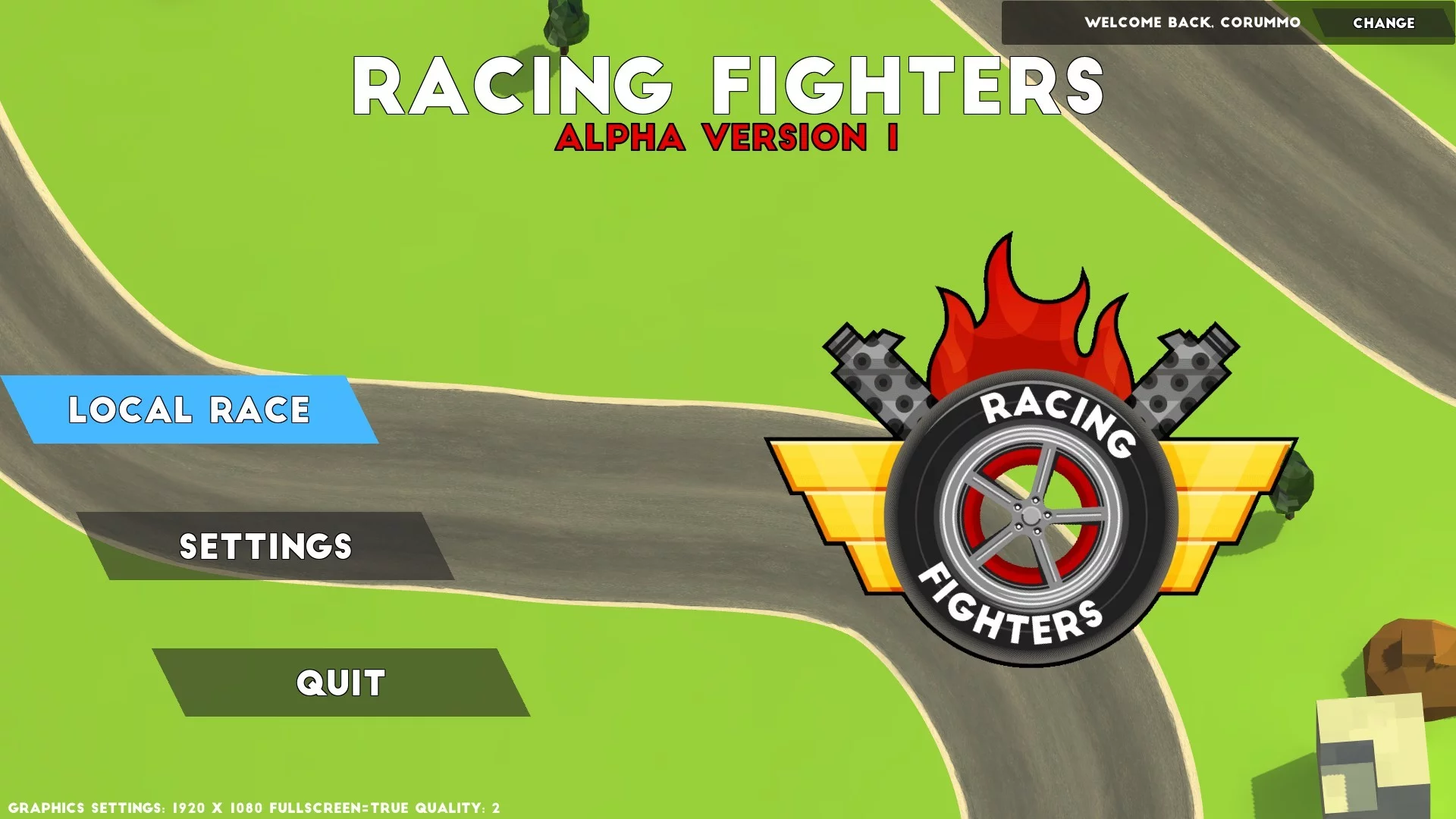 Изображение игры: Racing Fighters