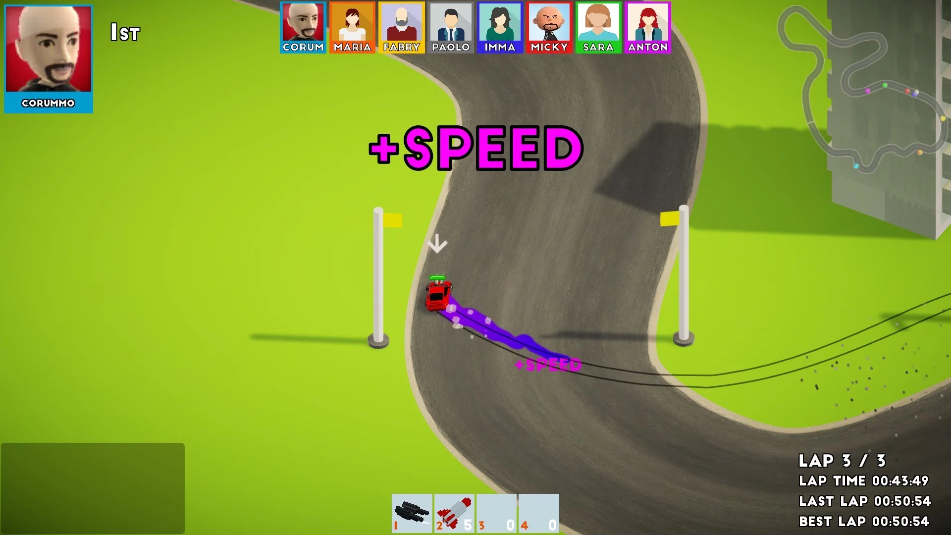 Изображение игры: Racing Fighters