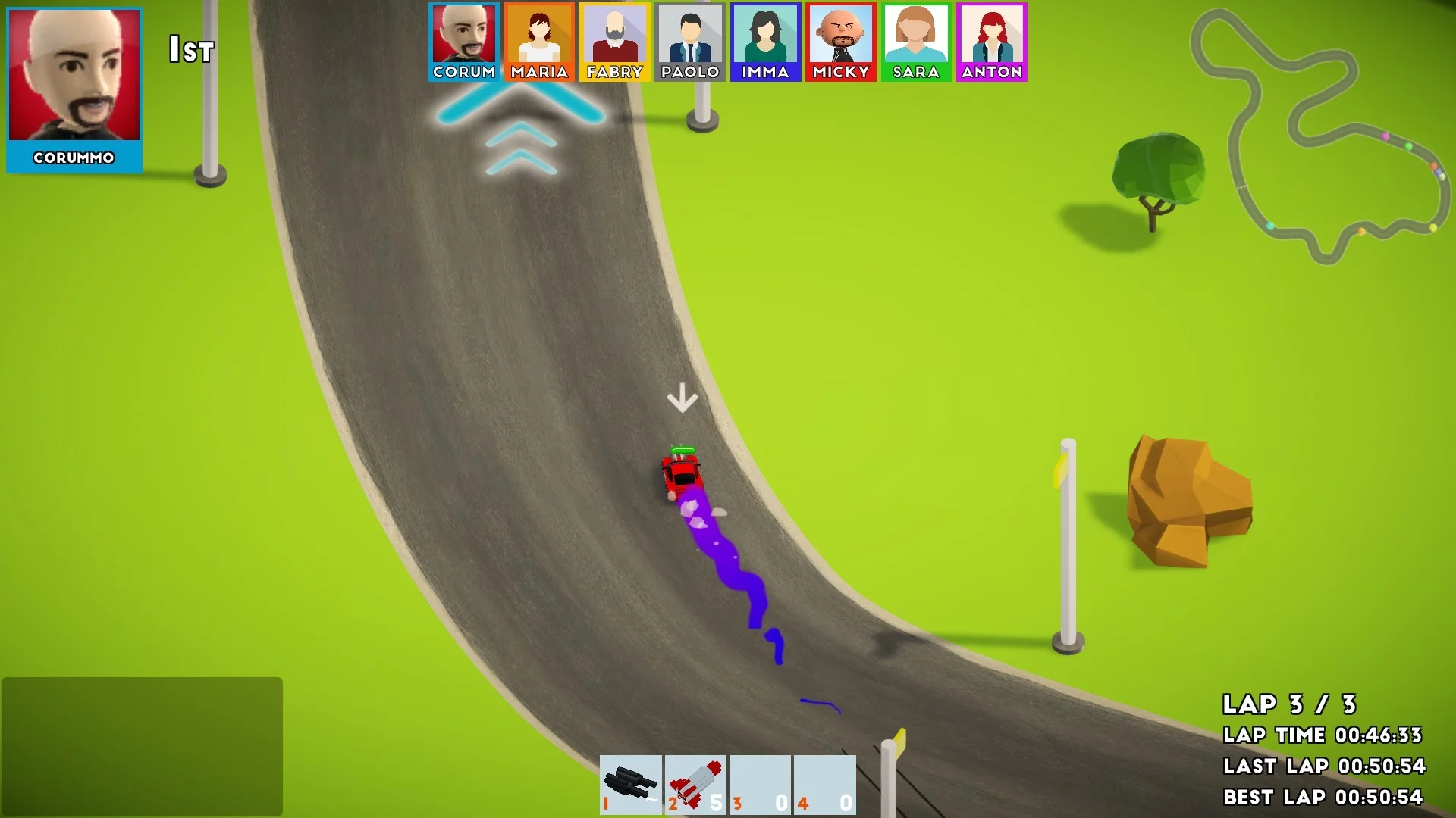 Изображение игры: Racing Fighters