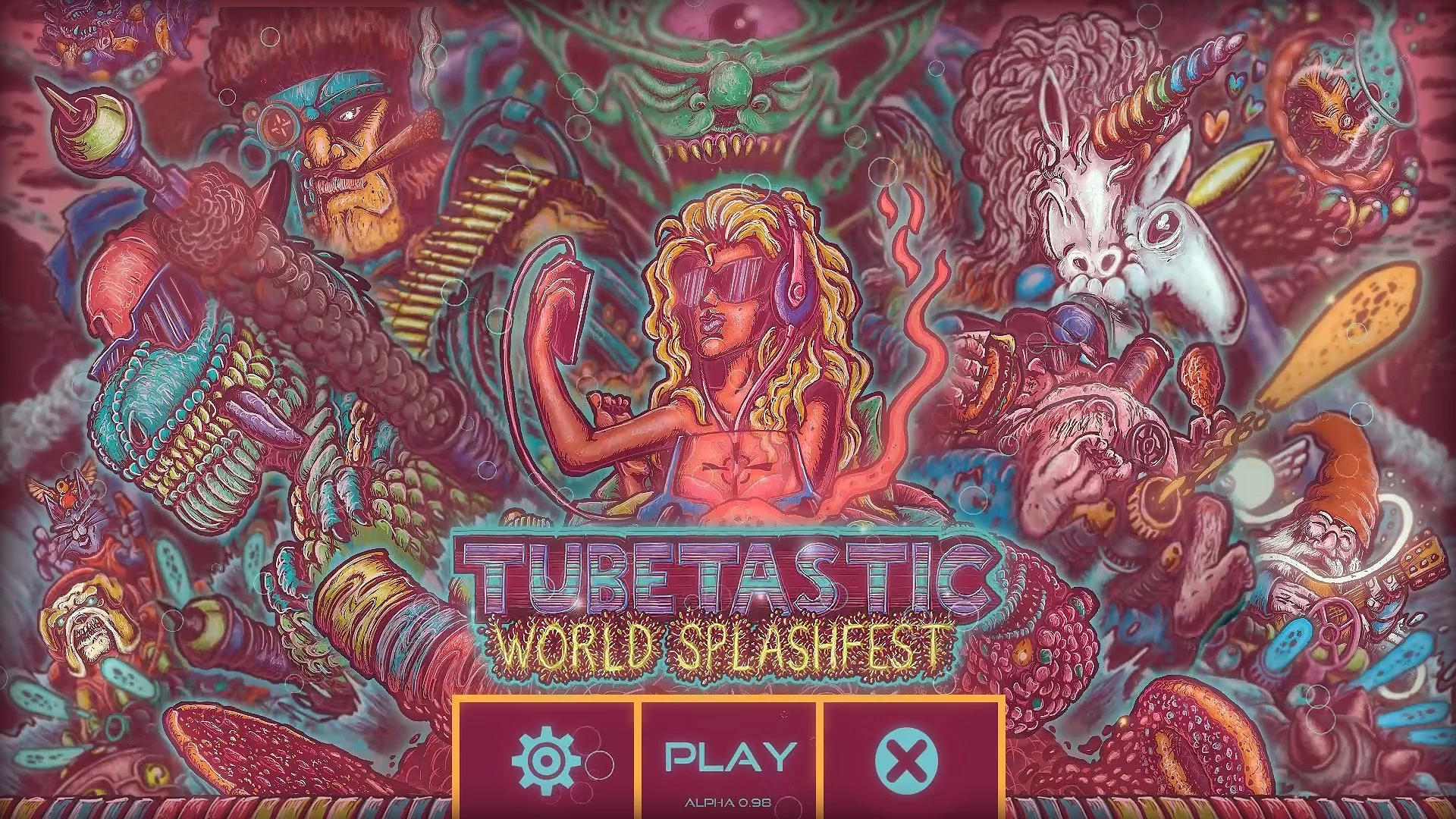 Изображение игры: Tubetastic World Splashfest