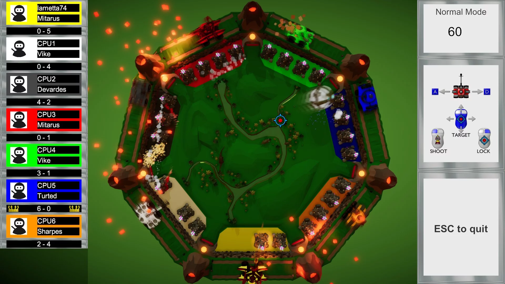Изображение игры: Cannon Arena