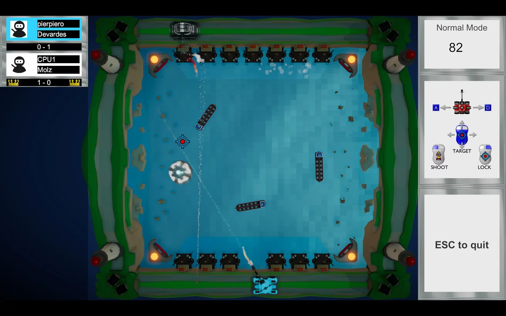 Изображение игры: Cannon Arena