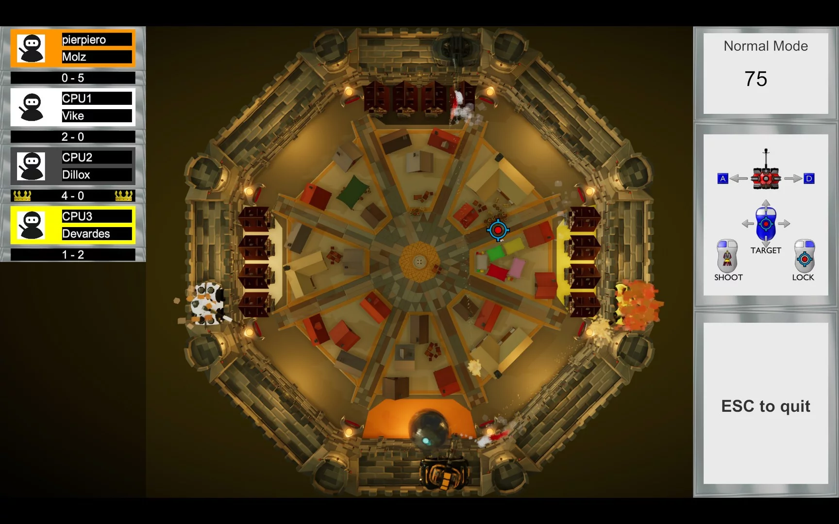Изображение игры: Cannon Arena