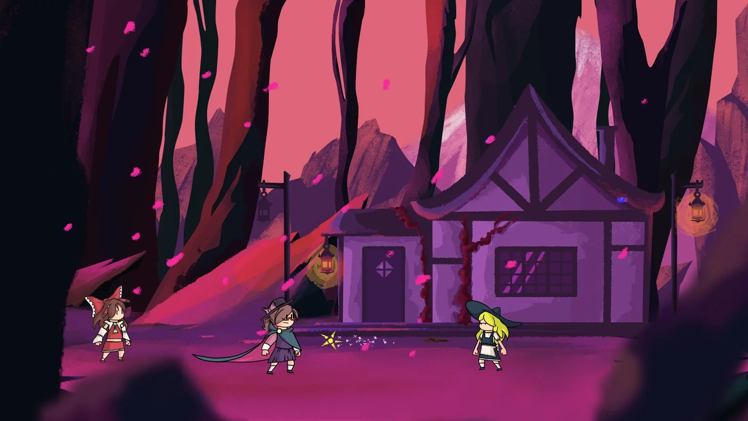 Изображение игры: Touhou Dark Echoes
