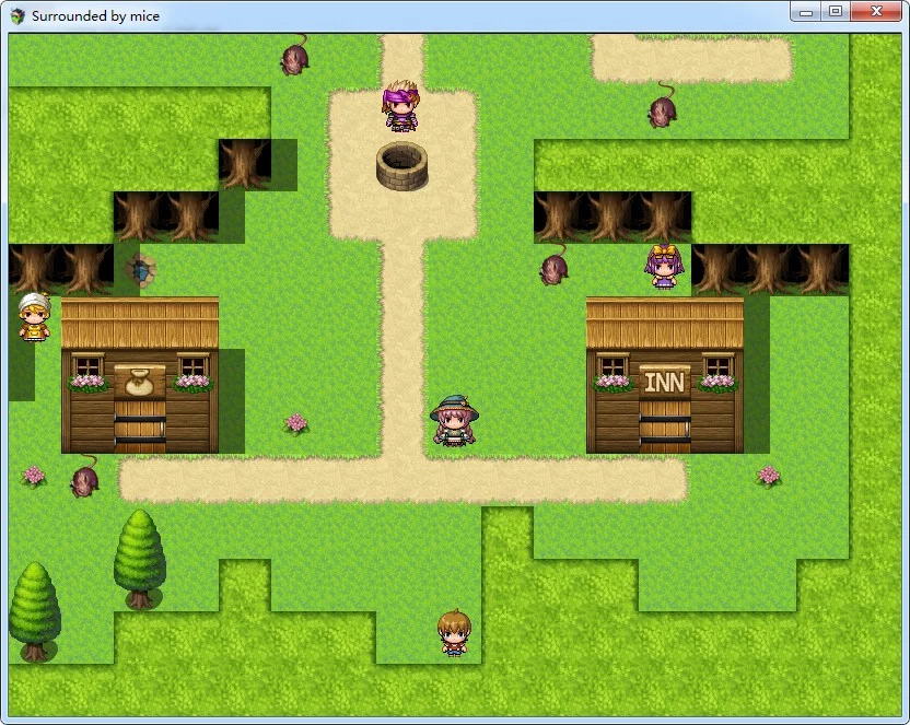 Изображение игры: Surrounded by mice