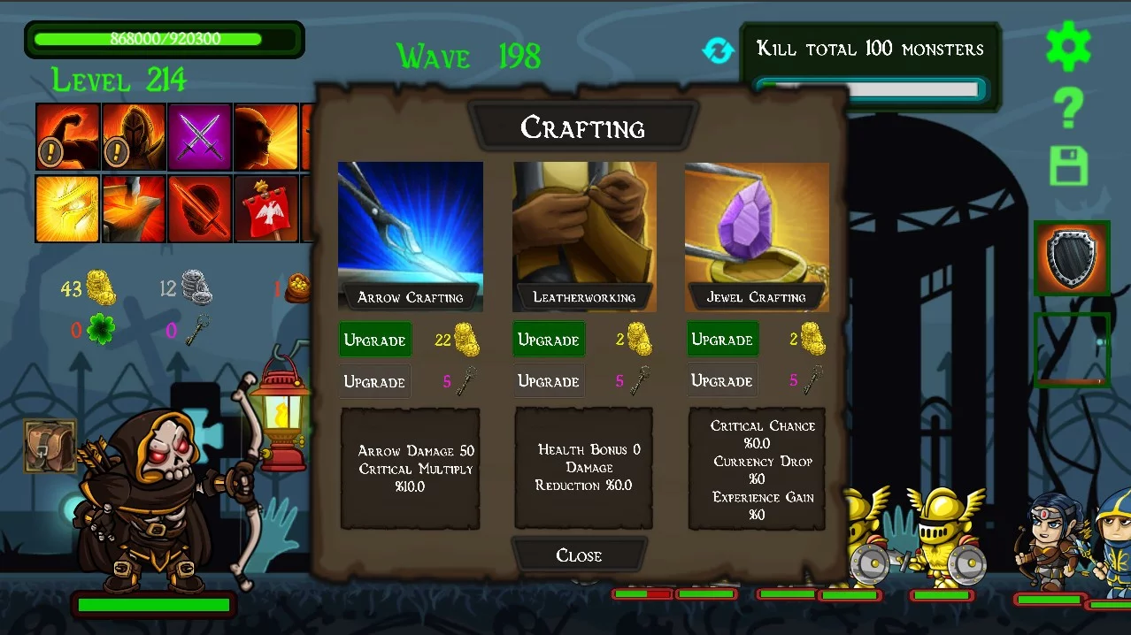 Изображение игры: Idle Portal Guardian