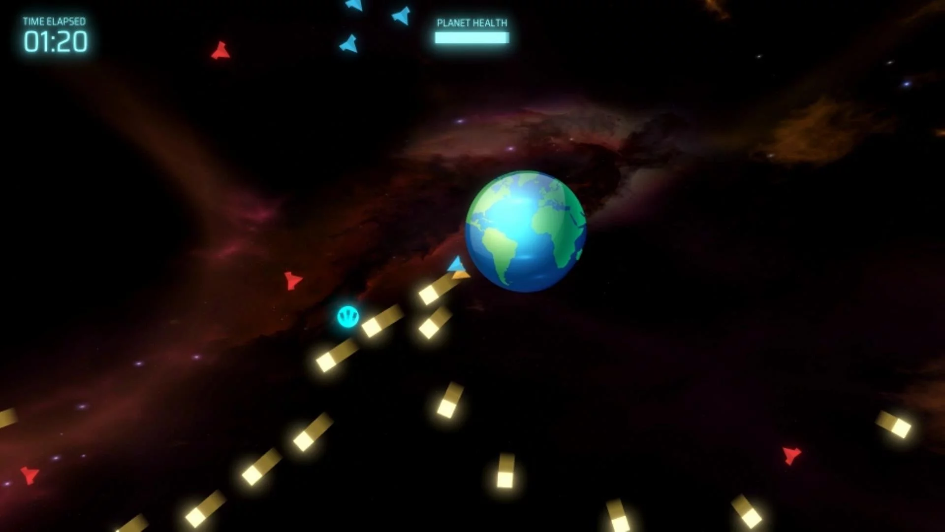 Изображение игры: Earth Missile Defense System