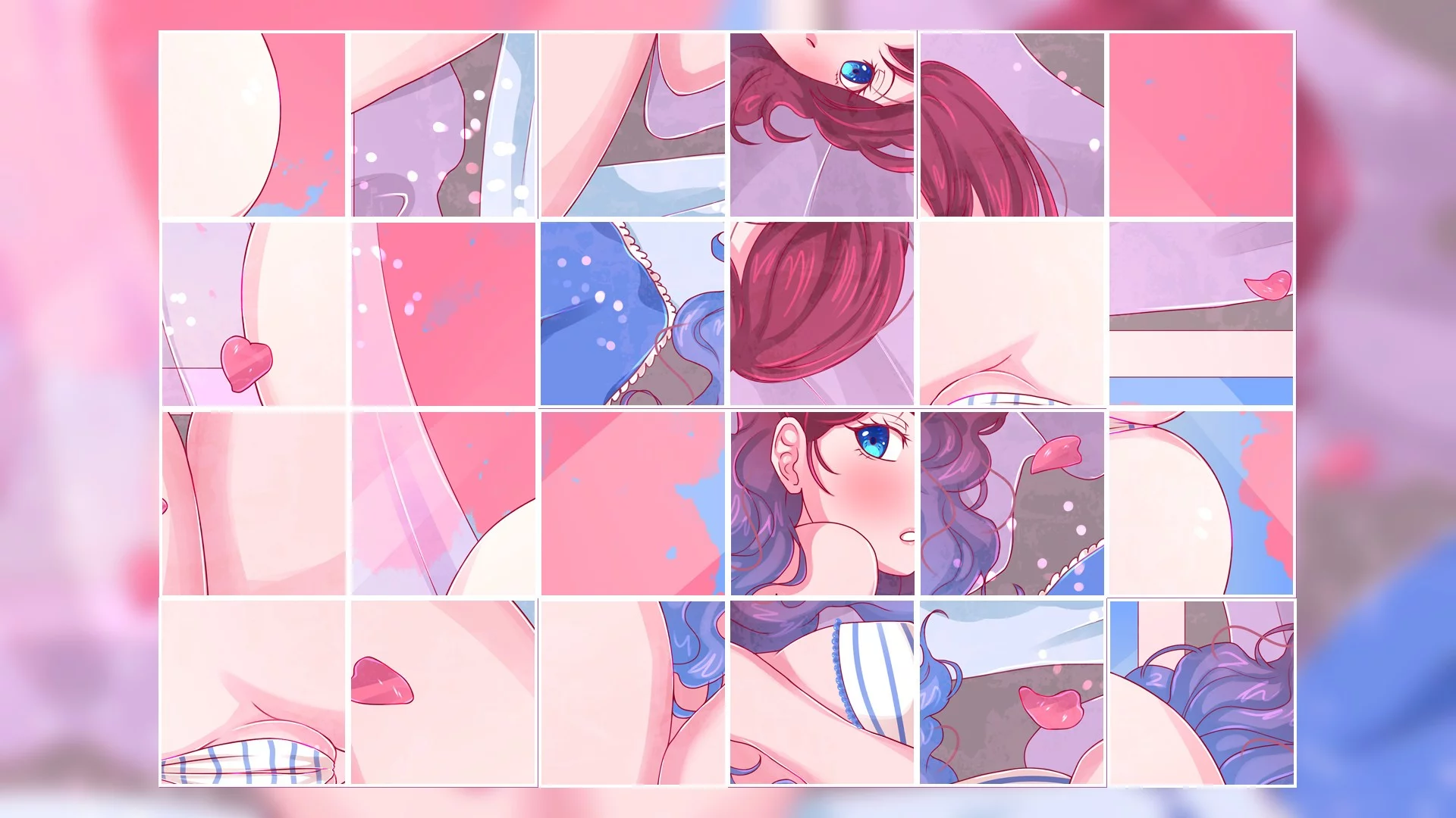 Изображение игры: Lovely Girl Puzzle