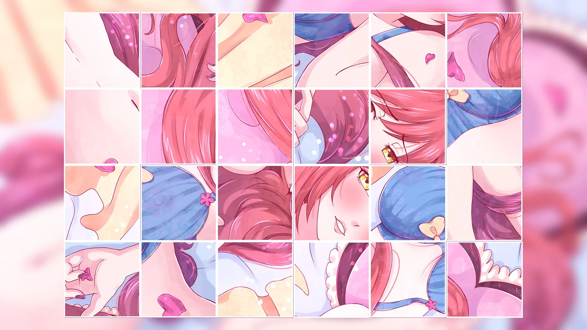 Изображение игры: Lovely Girl Puzzle